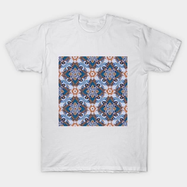 Vibrant Floral Design T-Shirt by Trailor-Brands